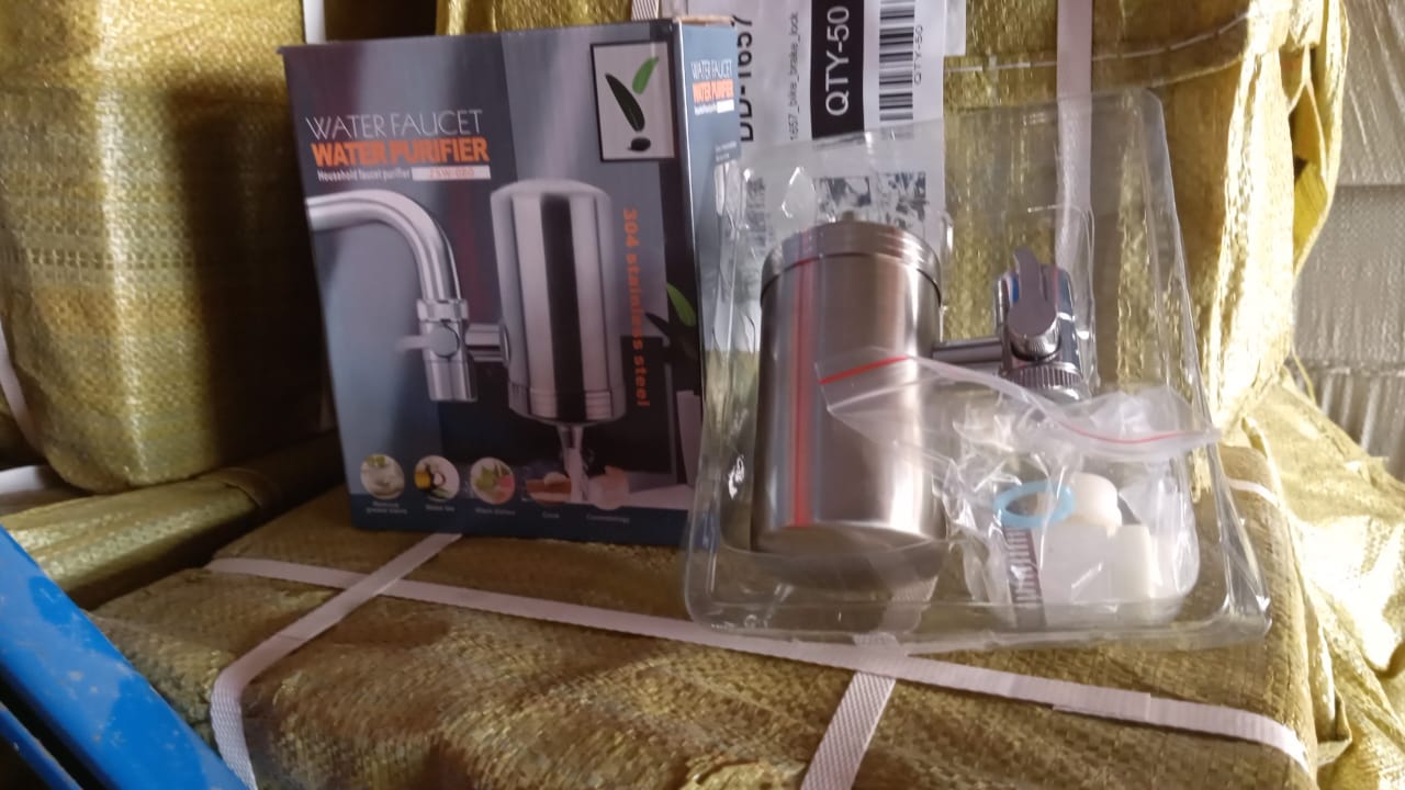 304 Stainless Steel Faucet Mount Water Filter, Water Purifier (1 Set) 304 Stainless Steel Faucet Mount Water Filter, Water Purifier (1 Set)